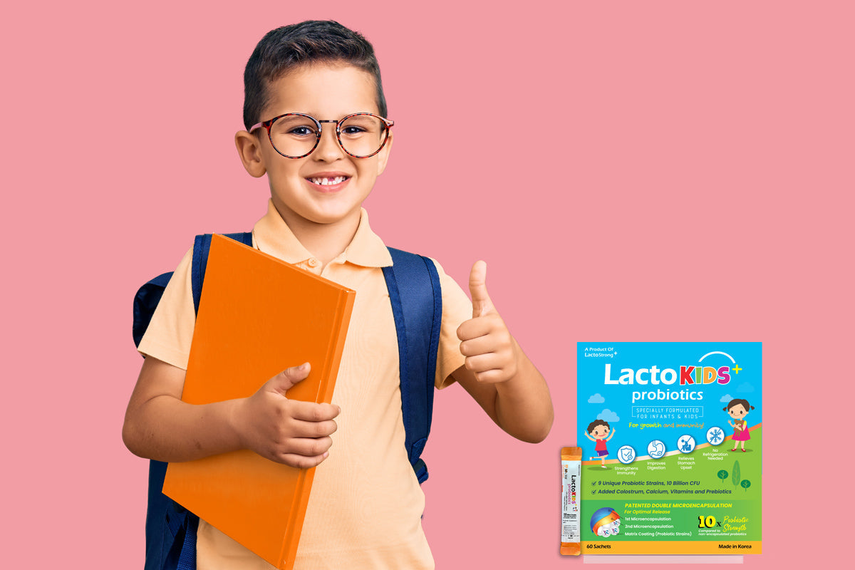 Probiotics can improve your child's gut and brain