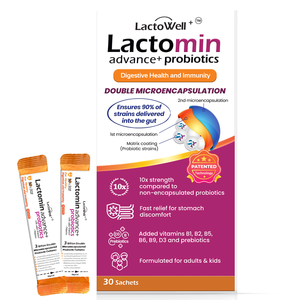 Lactomin advance + Probiotics